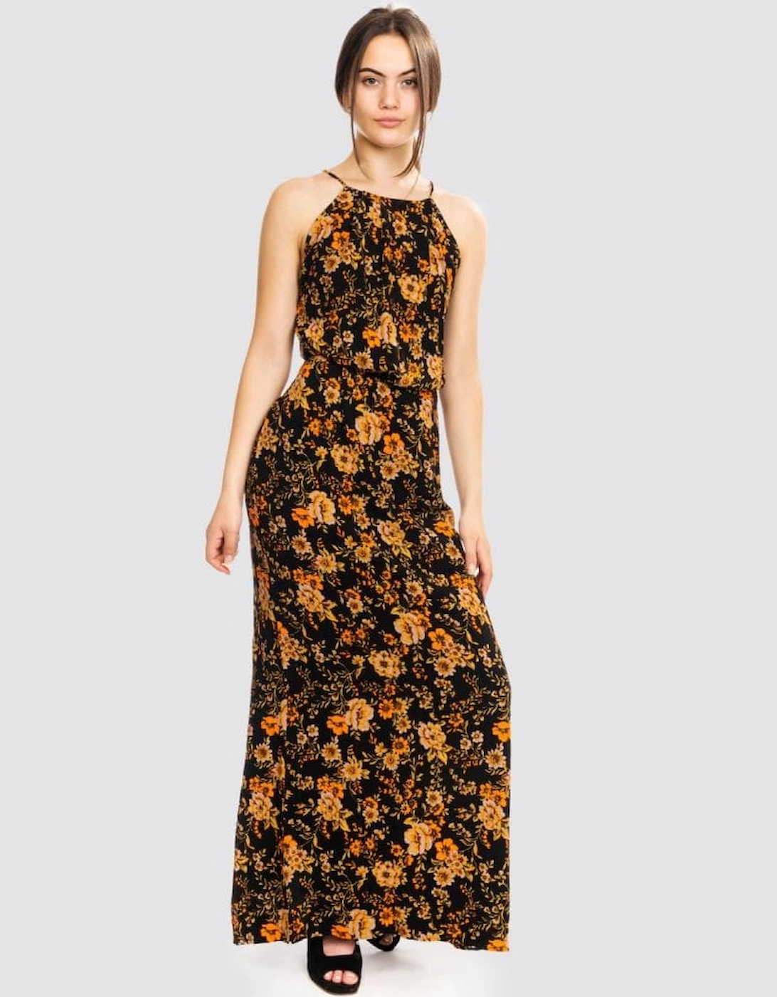 Willow Floral Print Maxi Dress, 7 of 6