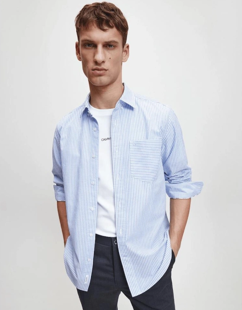 Mens Button Down Heather Top