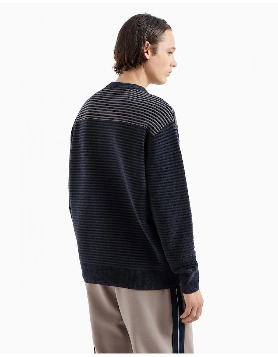 Knitted Pullover Navy