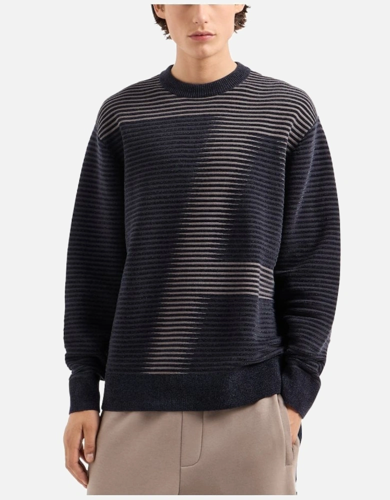 Knitted Pullover Navy