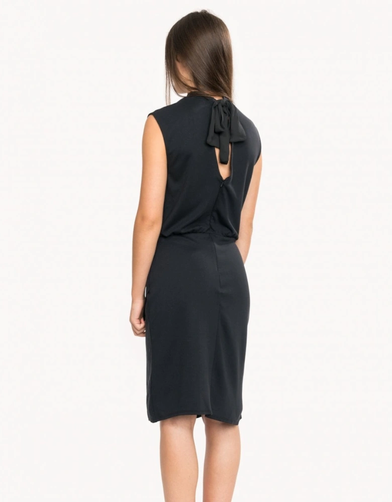 Great Plains Joelle Jersey Bow Back Womens Dress