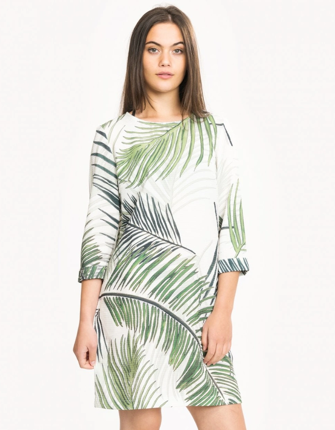 Great Plains Palm Camo Shift Womens Dress