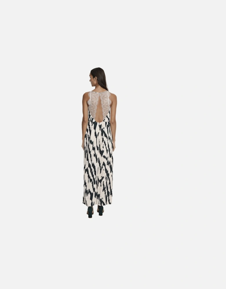 Willows Long Print Womens Dress