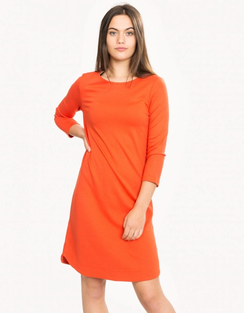 Great Plains Joelle Jersey 3/4 Sleeve Womens Dress