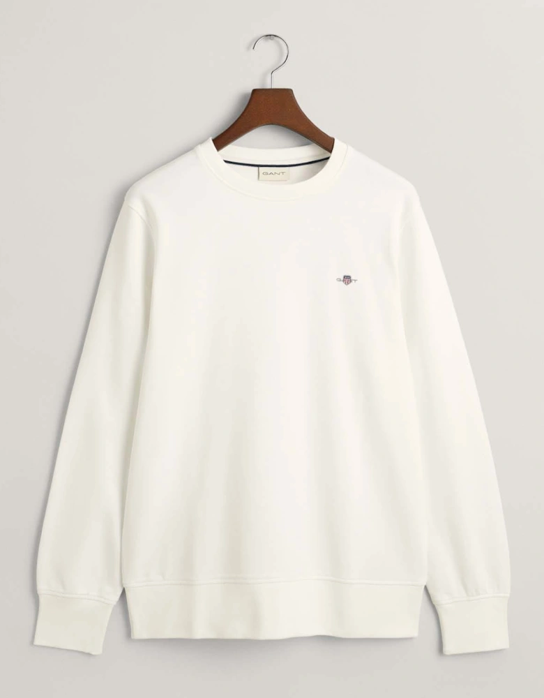 Embroidered Archive Shield Crewneck Sweatshirt