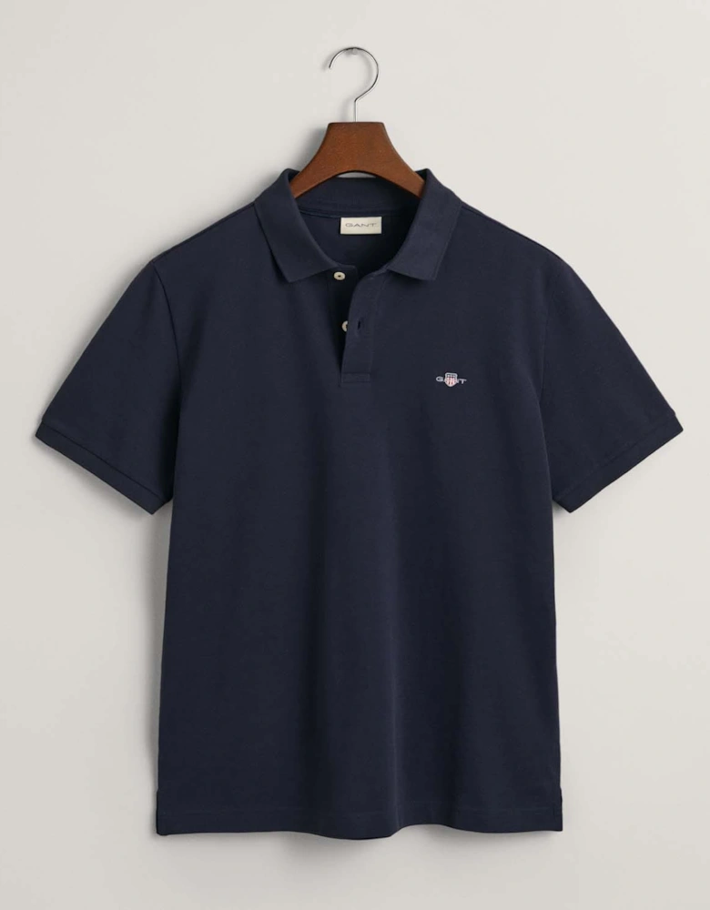 Embroidered Archive Shield Polo Shirt