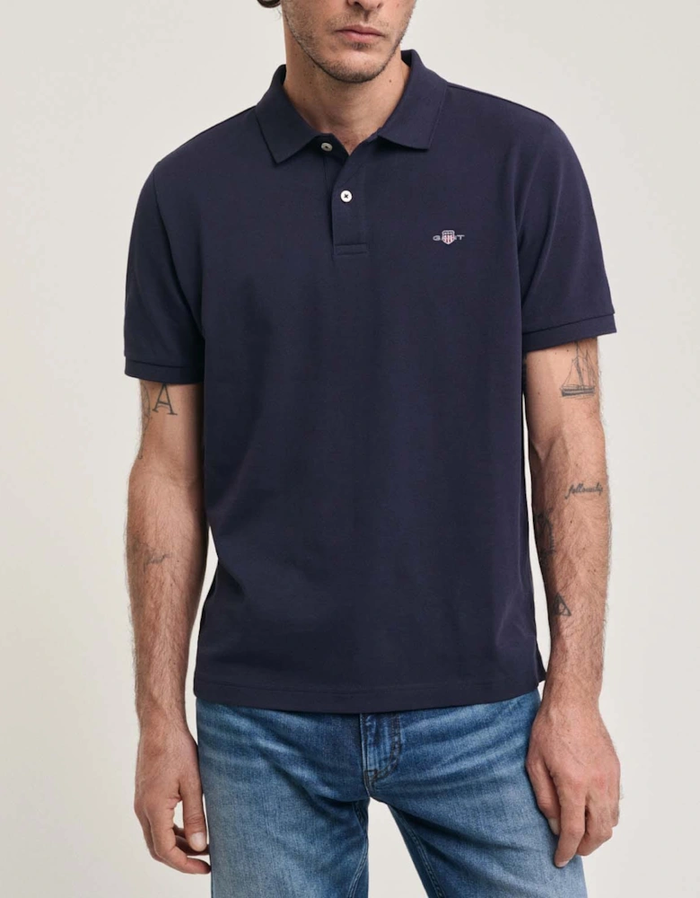 Embroidered Archive Shield Polo Shirt