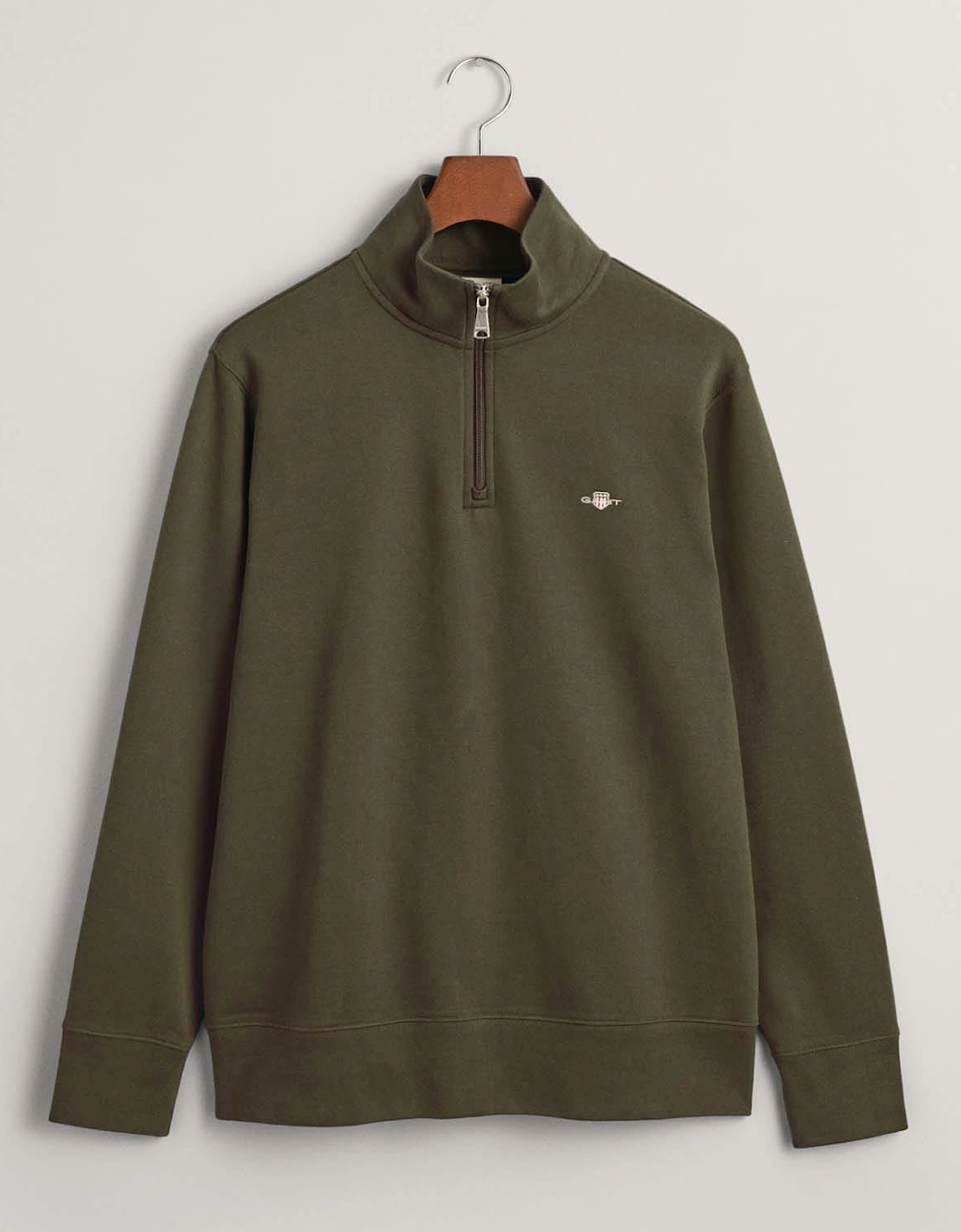 Embroidered Archive Shield Half-Zip Sweatshirt, 2 of 1