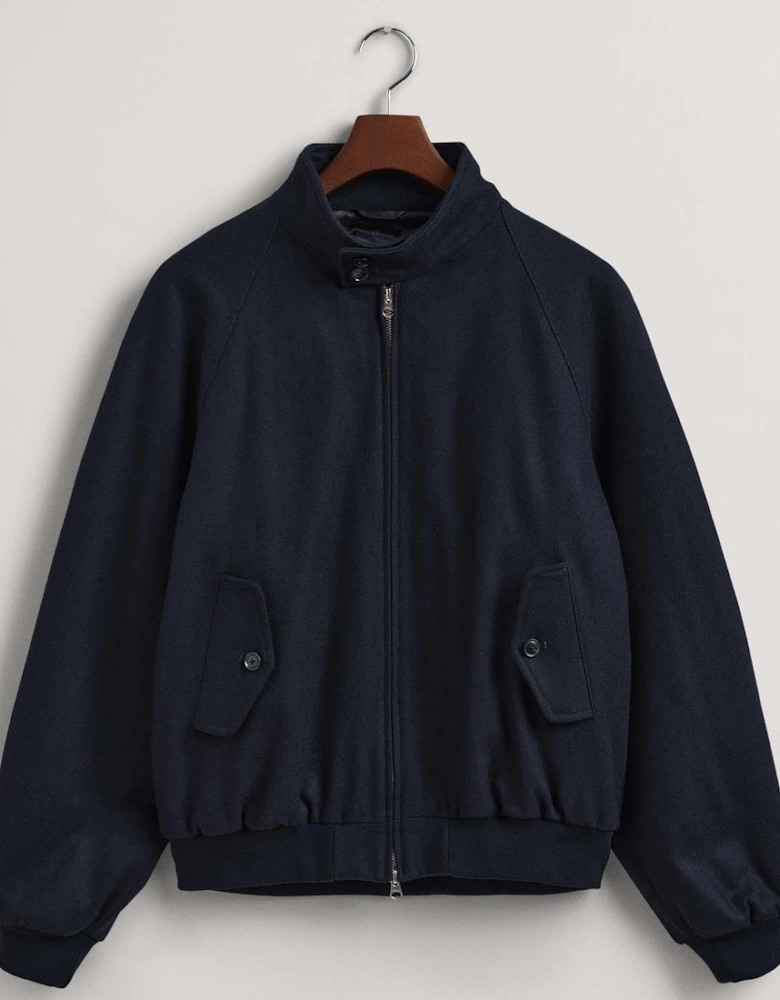 Wool Harrington Jacket