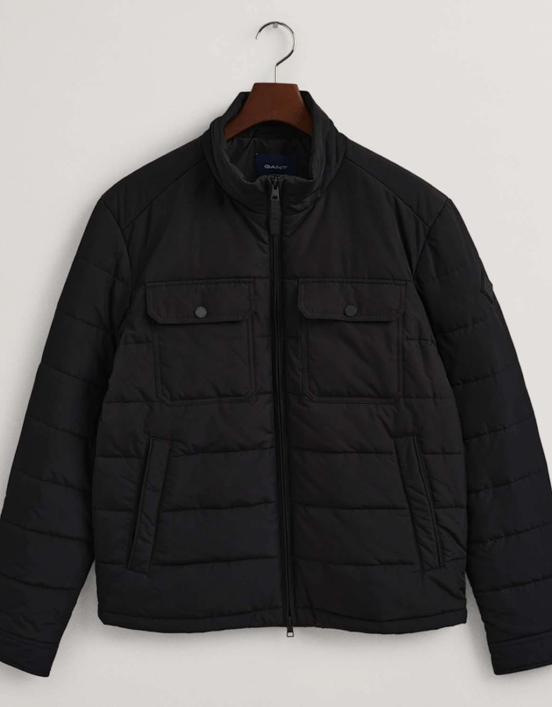 Channel Quilted Windcheater Jacket