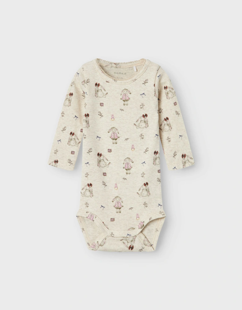 Baby Rabbit Long Sleeve Body Peyote Melange