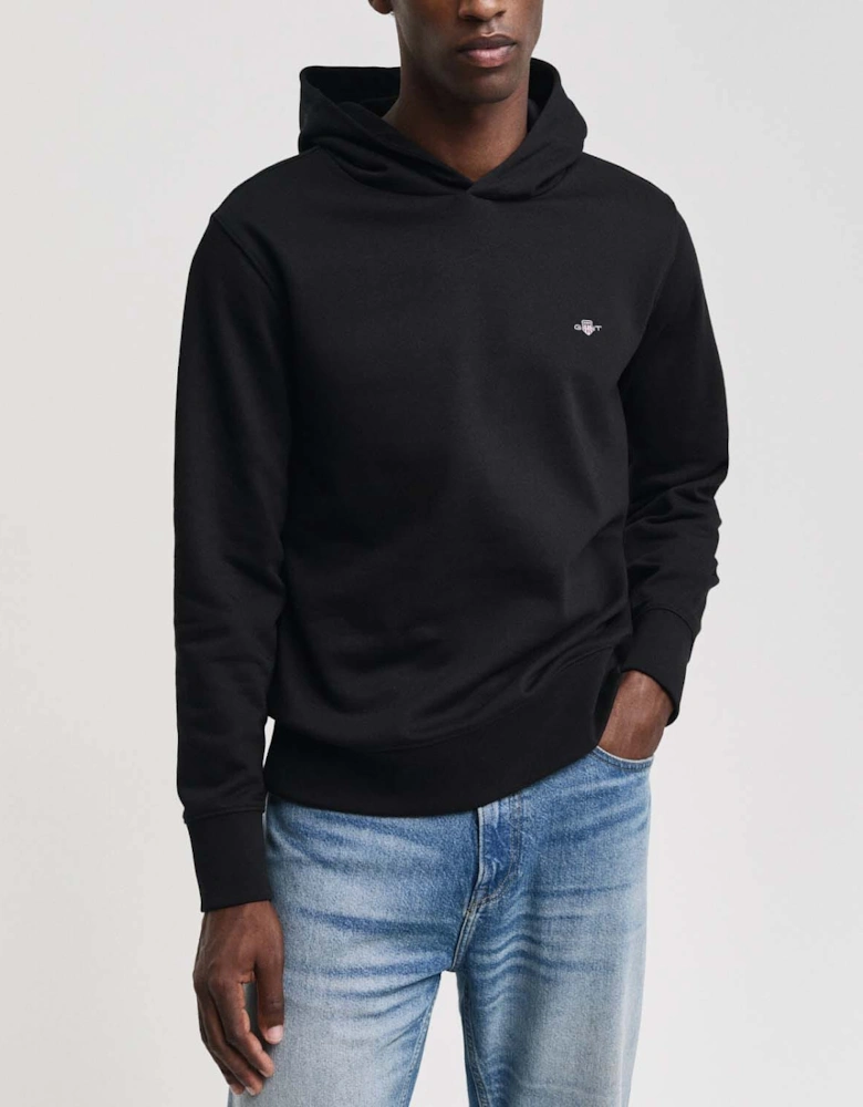 Embroidered Archive Shield Hoodie - Regular Emb Archive Shield Hoodie - Regular Fit Embroidered Archive Shield Hoodie