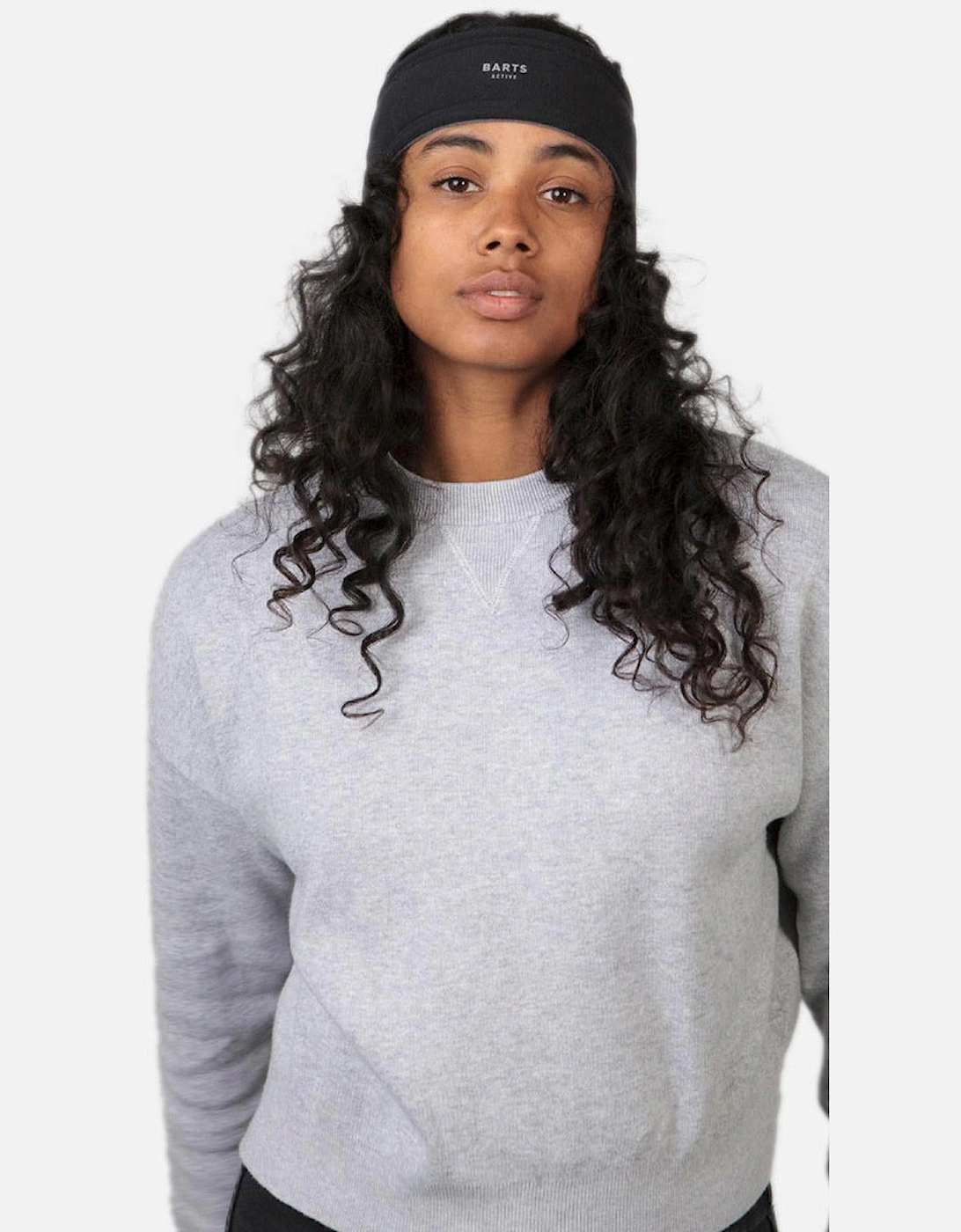Barts Women's Black Unisex Storm Fleece Headband - Size: One Size