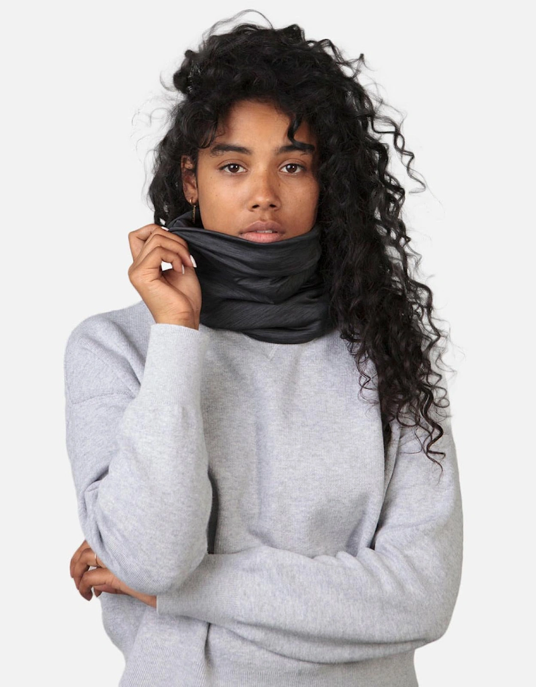 Barts Unisex Grey Active Fleece Col Collar - Size: One Size