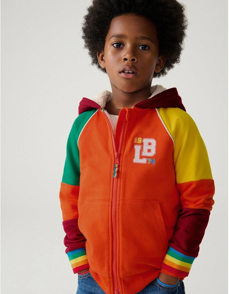 Colourblock Hoodie - Multi