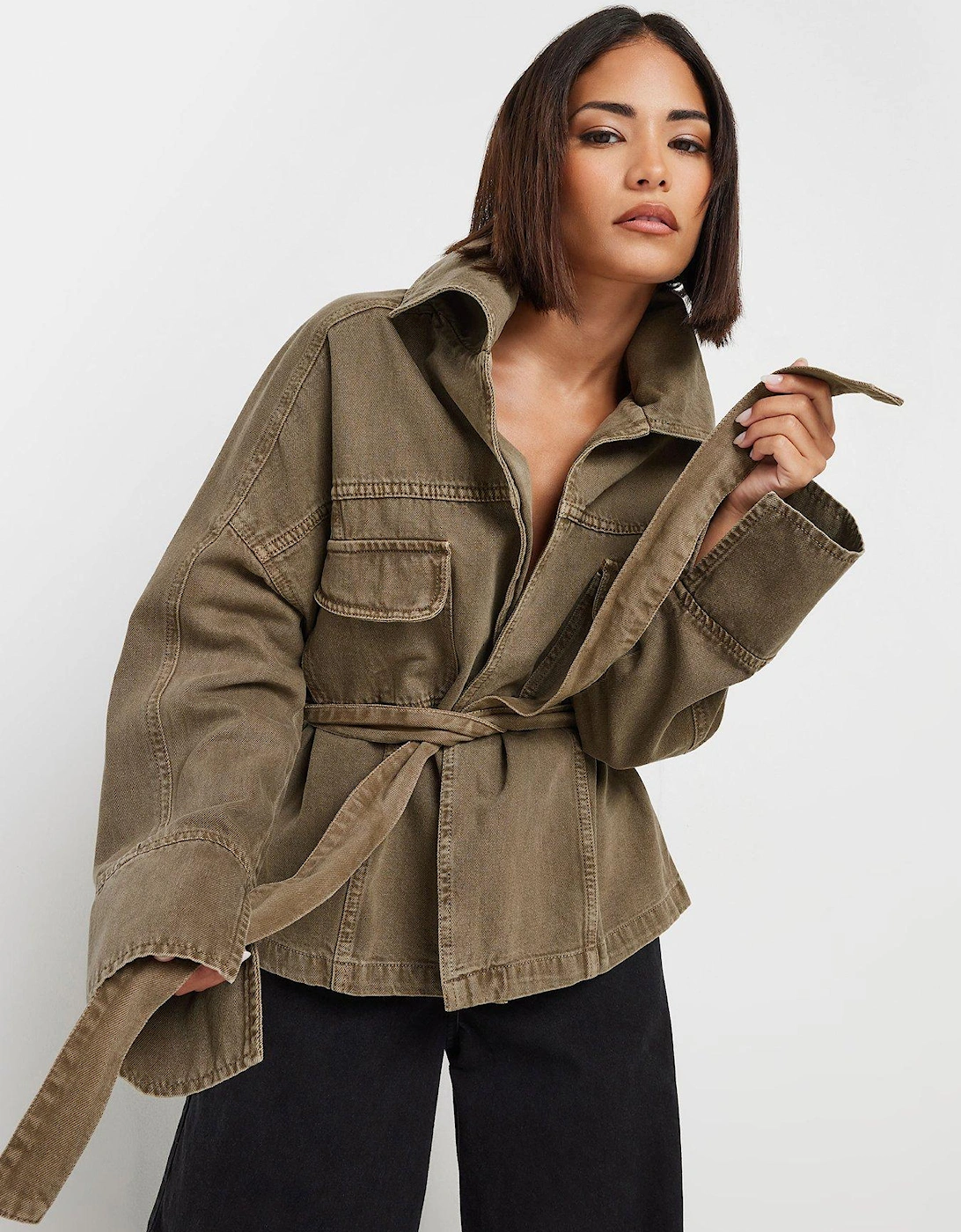 Petite Utility Jacket - Natural, 2 of 1