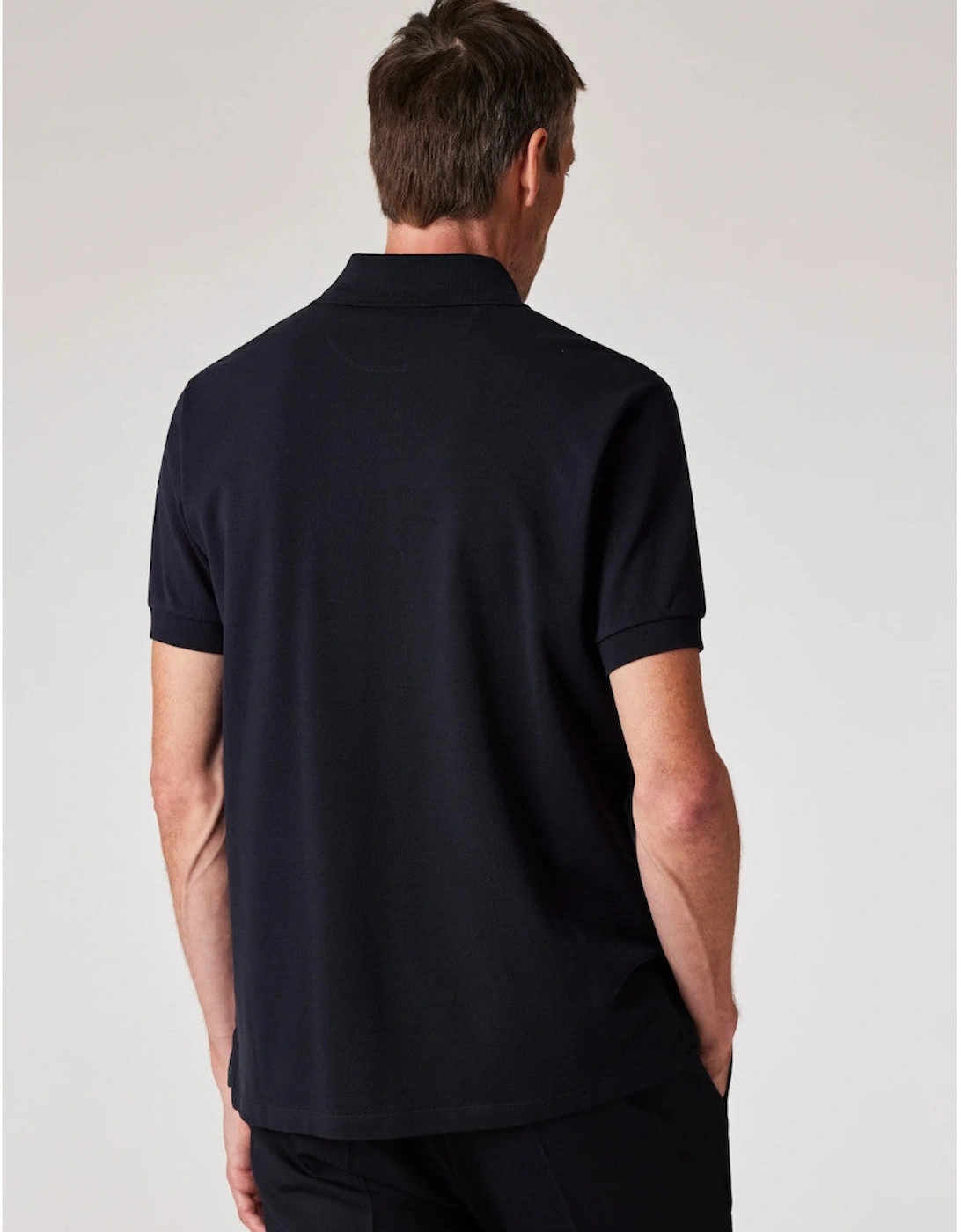 Multi Stripe Embroidered Polo Shirt 49 DK NAVY