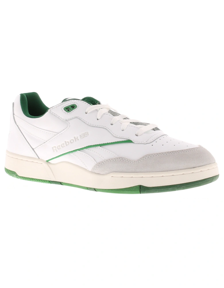 Mens Skate Shoes BB 4000 ii Leather Lace Up white UK Size