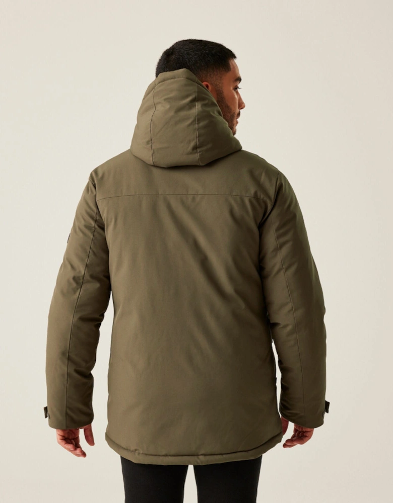 Mens Dallymoore Full Zip Hooded Padded Jacket