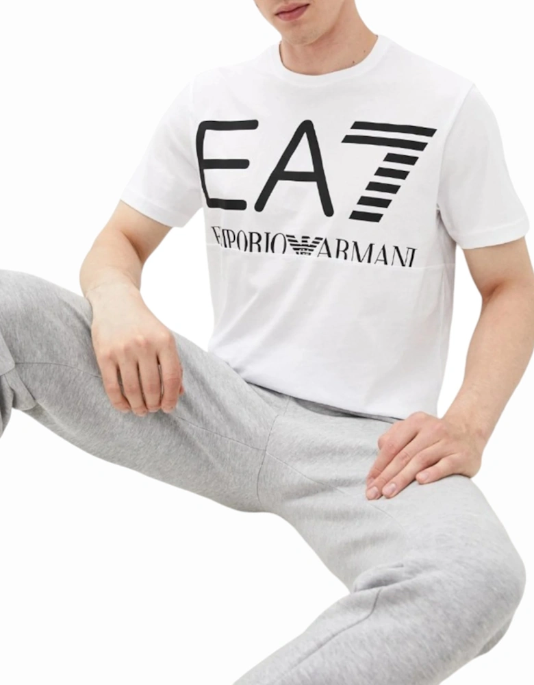 EA7 6KPT23 Mens T Shirts Crew Neck Emporio Tee Casual Summer Cotton Tops