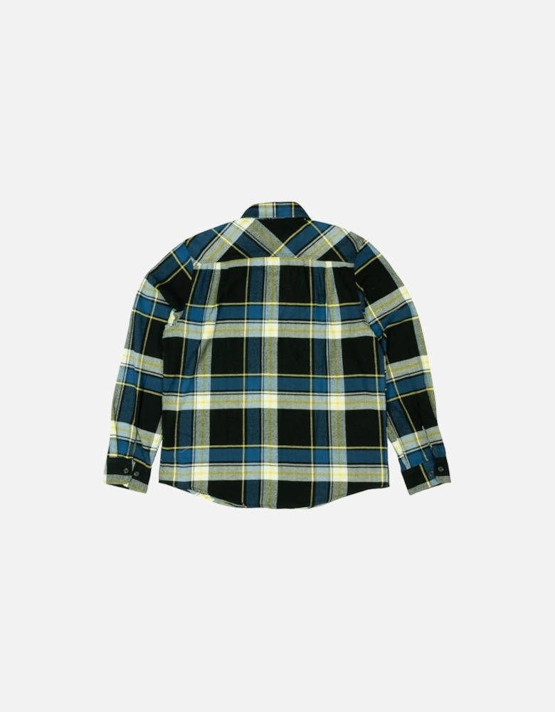 Bowery Long Sleeved Shirt - Joe Blue Plaid