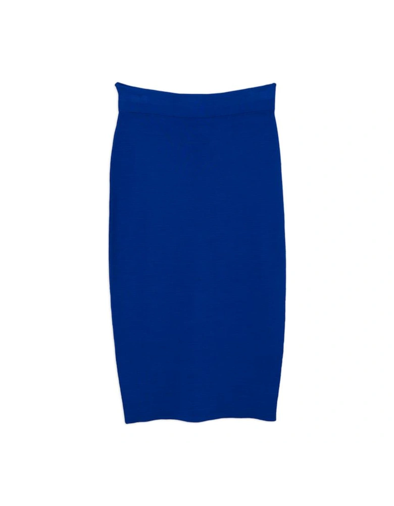 Polished Slinky Knit Pencil Skirt