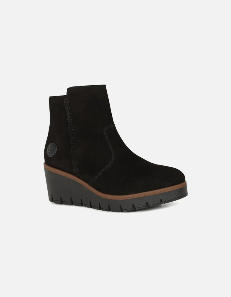 Connecticut Womens Wedge Heel Boots