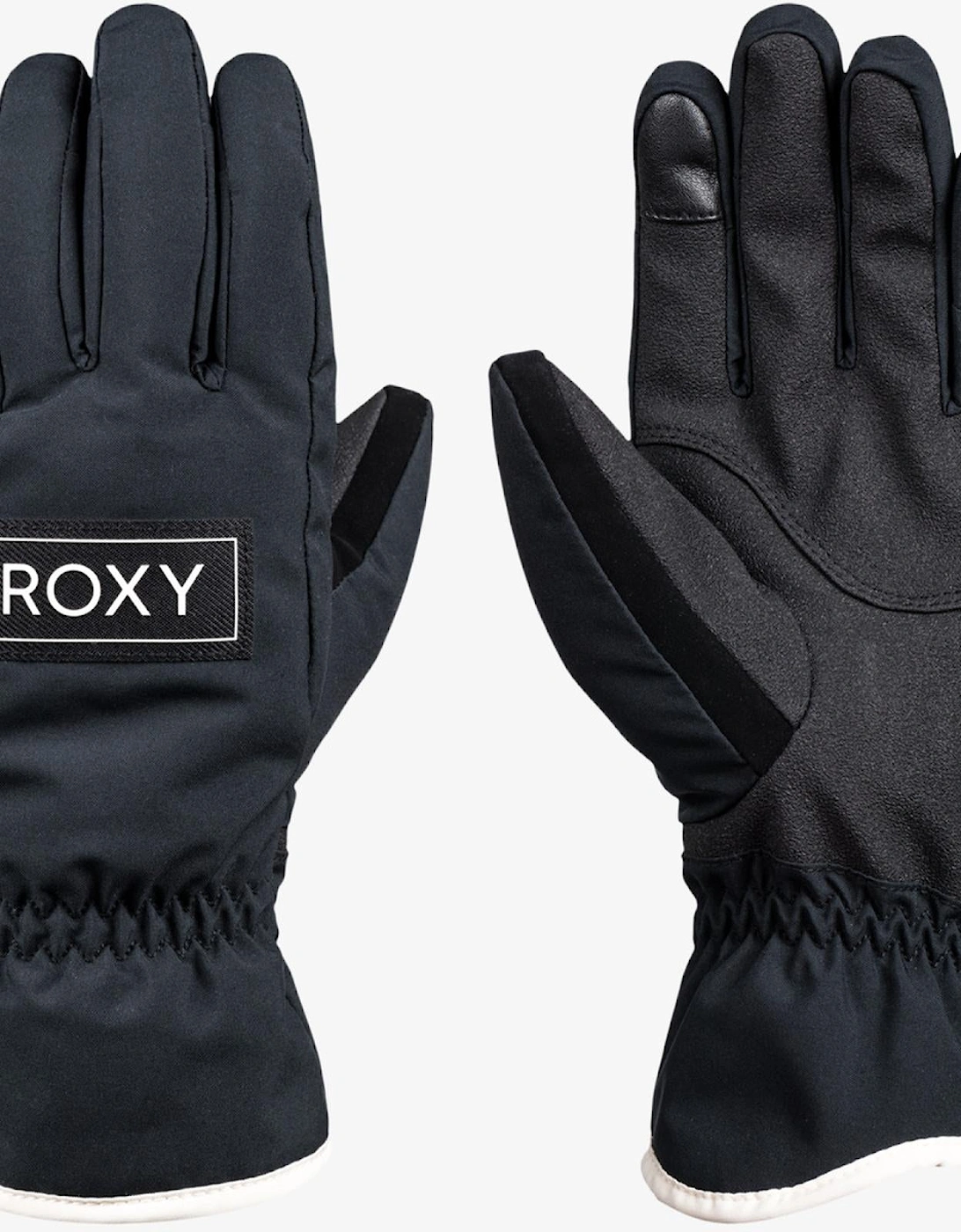 Women's Roxy Womens Freshfield Insulated Gloves - Black/Black - Size: XL
