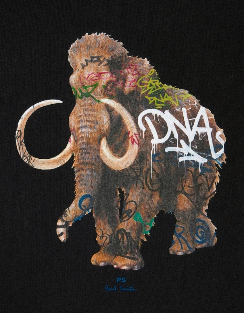 PS Mens Regular Fit Graffiti Mammoth T-Shirt