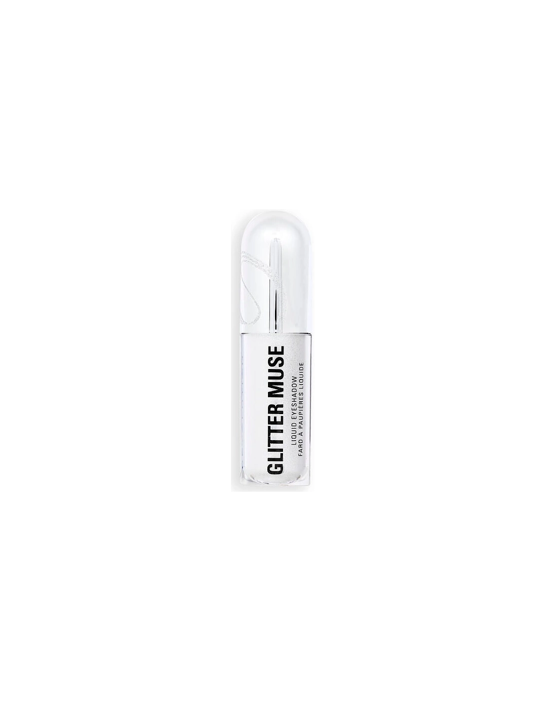 Metallic Muse Glitter Muse Liquid Eyeshadow Silver, 2 of 1