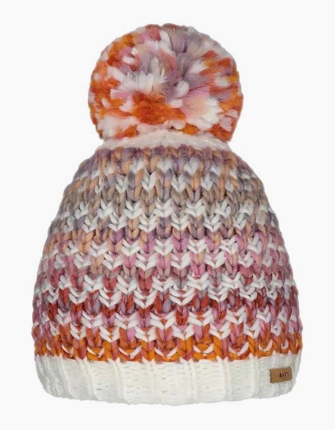 Barts Women's Barts Womens Nicole Knitted Lined Warm Winter Beanie Bobble Hat - Purple