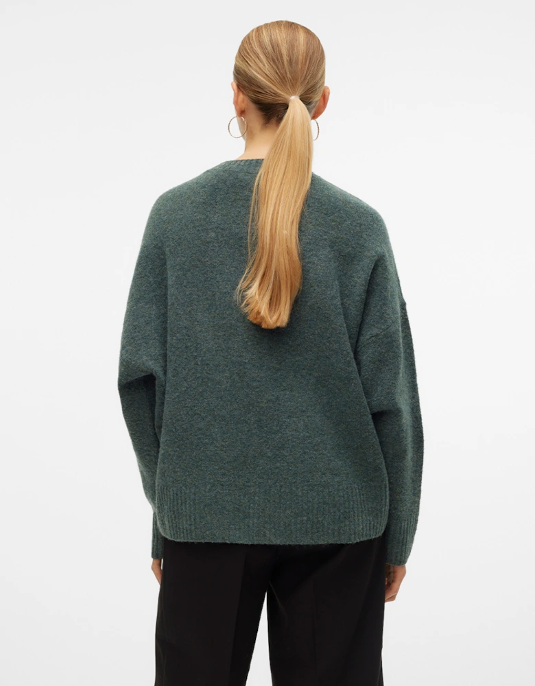 Women's Boom O-Neck Pullover Balsam Green