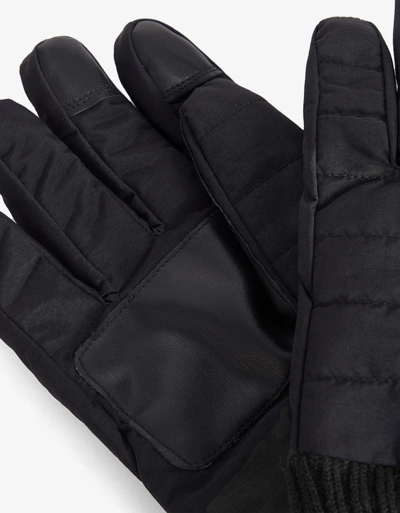 Banff Quilted Gloves - Black