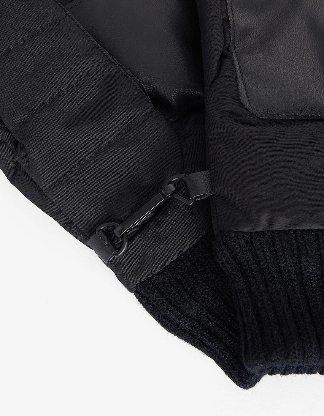 Banff Quilted Gloves - Black