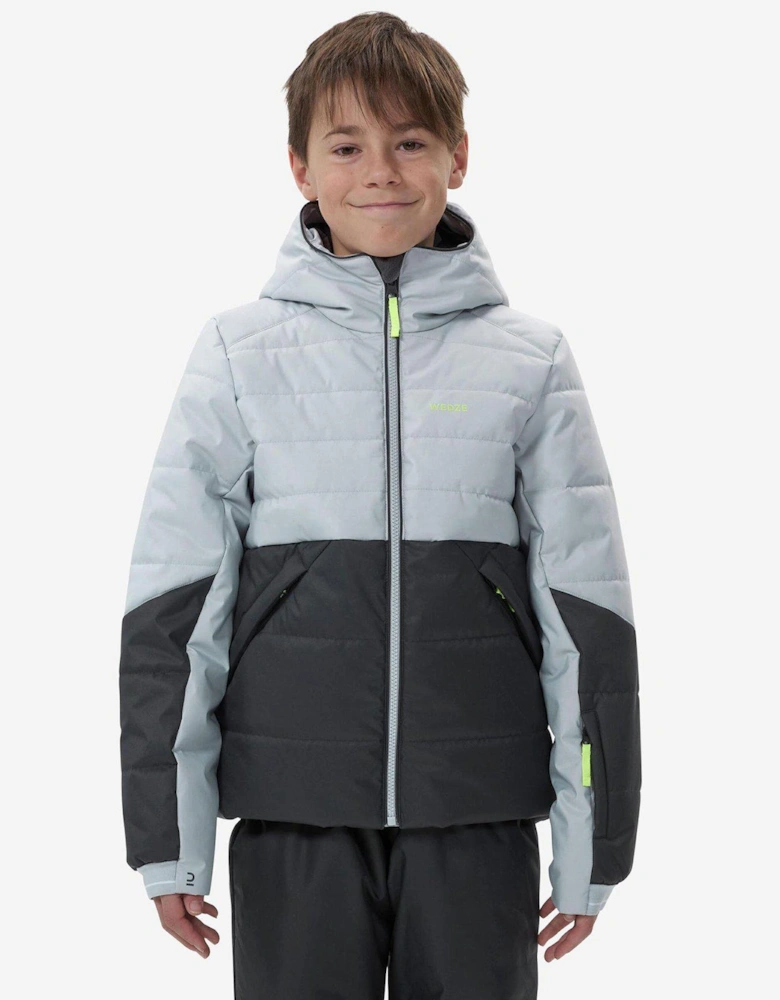 Boys P 180 Warm Ski Jacket - Dark Grey