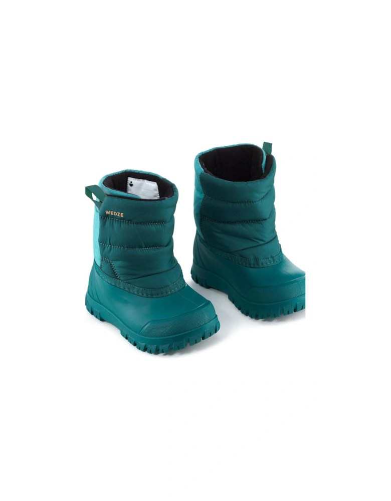 Kids' Warm Baby Apris-Ski Snow Boots - Turquoise