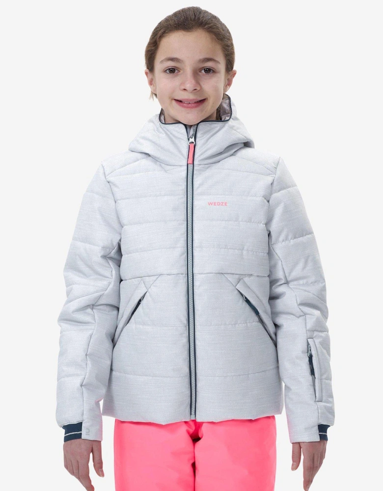 Unisex Kids P 180 Warm Ski Jacket - Grey