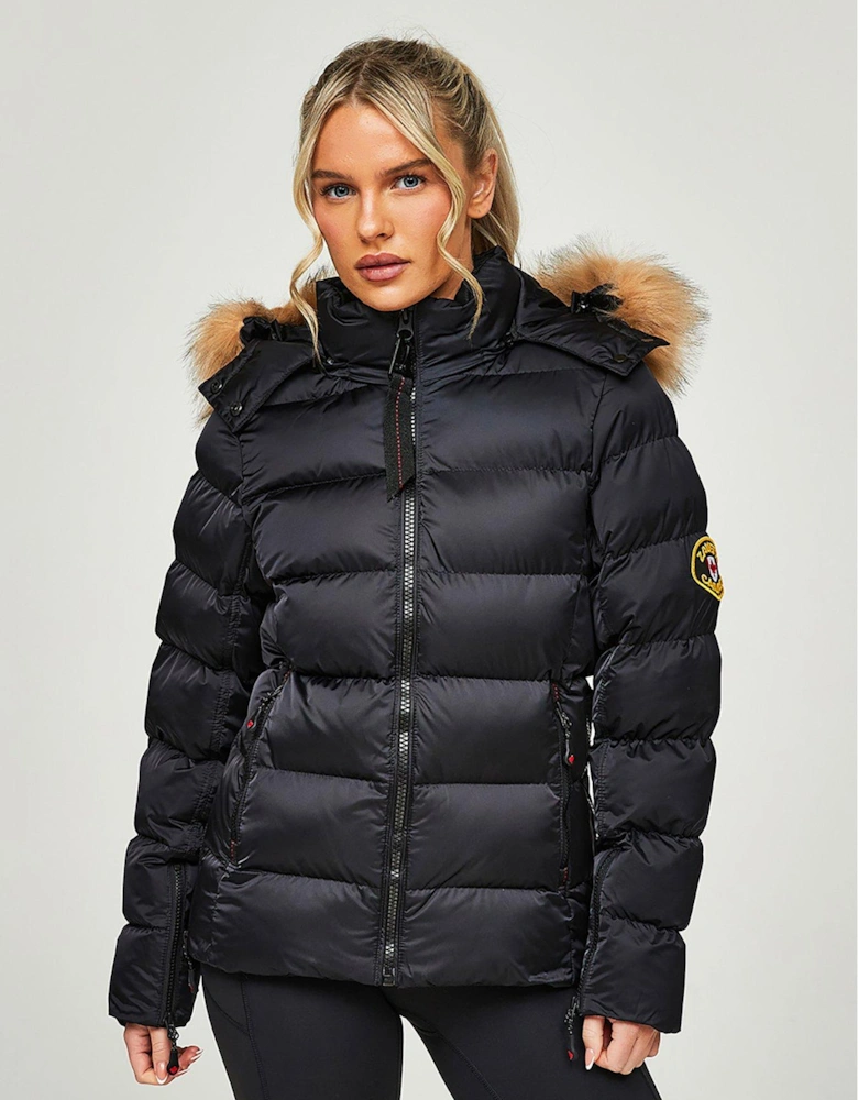 Virna Short Padded Jacket - Black