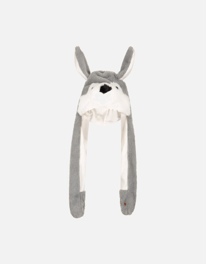 Childrens/Kids Cuddly Wolf Trapper Hat