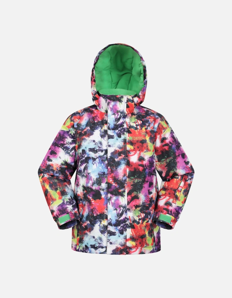 Childrens/Kids Mogal Abstract Ski Jacket