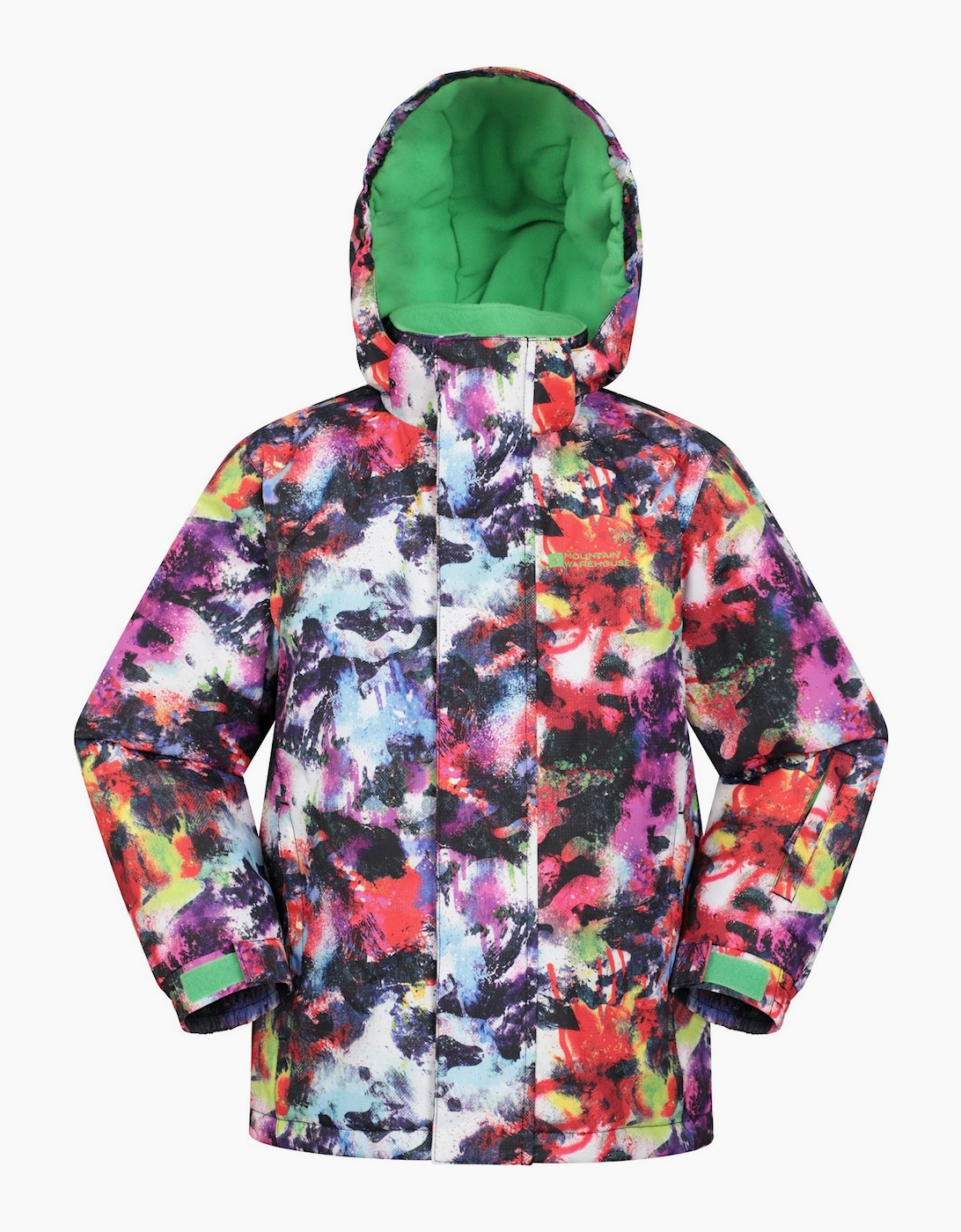 Mountain Warehouse Unisex Mixed Childrens/ Mogal Abstract Ski Jacket - Size: 5 Years/6 Years Kids