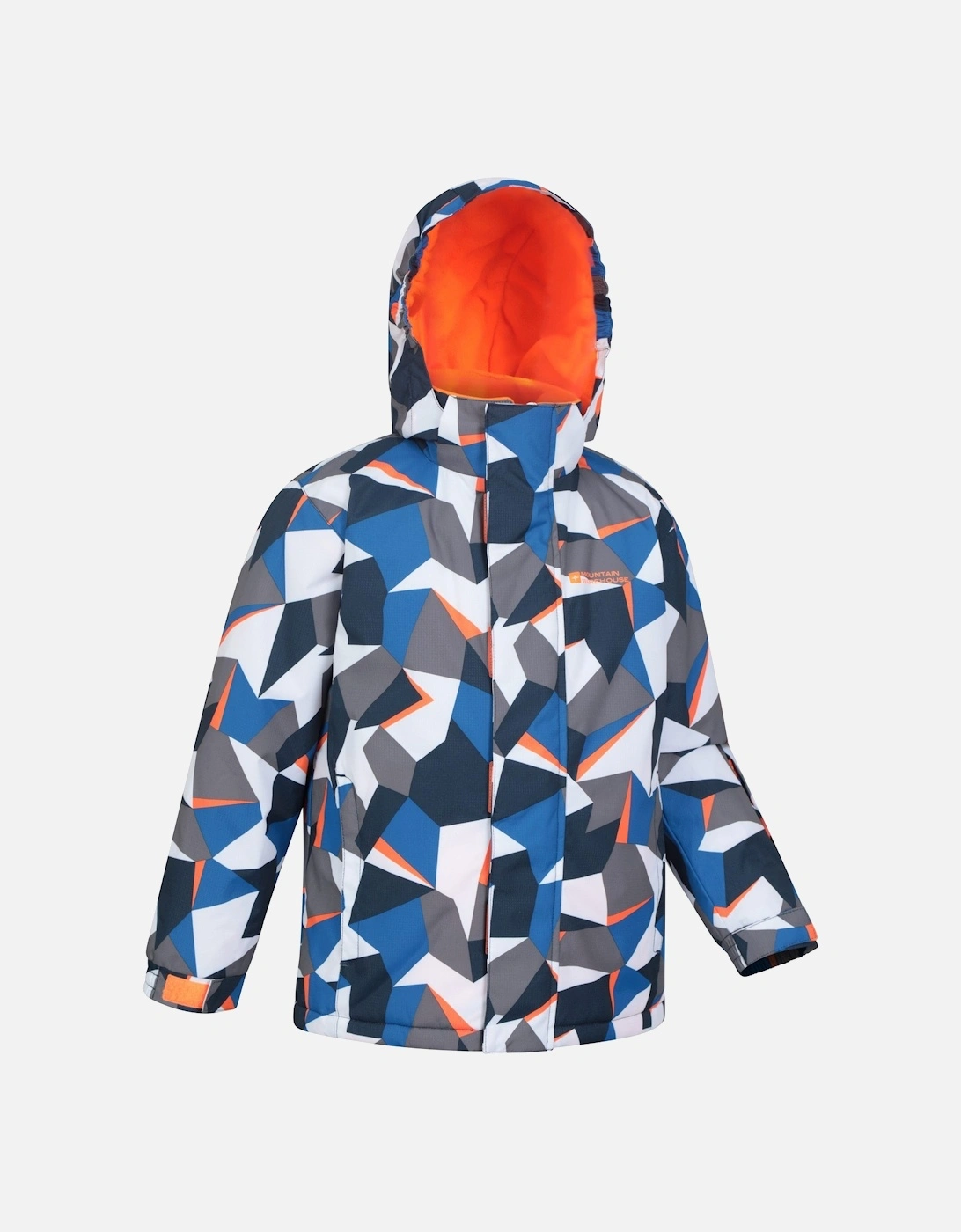 Childrens/Kids Mogal Geometric Ski Jacket