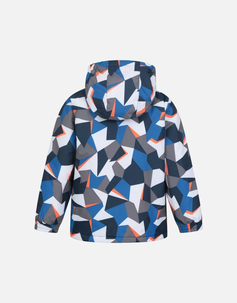 Childrens/Kids Mogal Geometric Ski Jacket