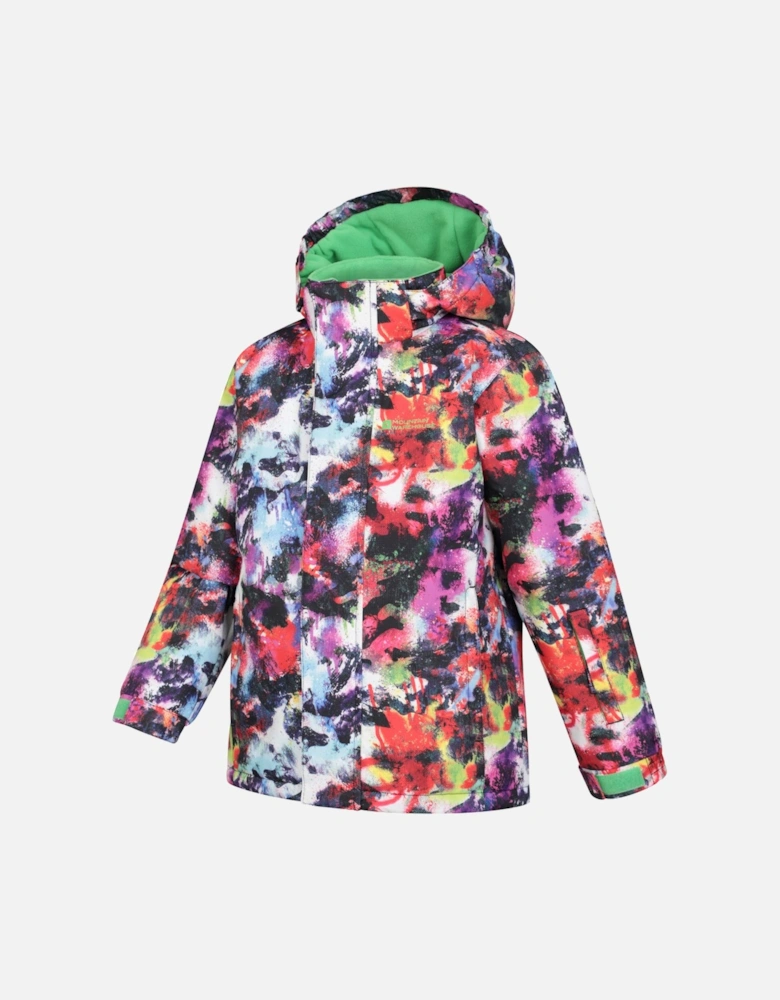 Childrens/Kids Mogal Abstract Ski Jacket