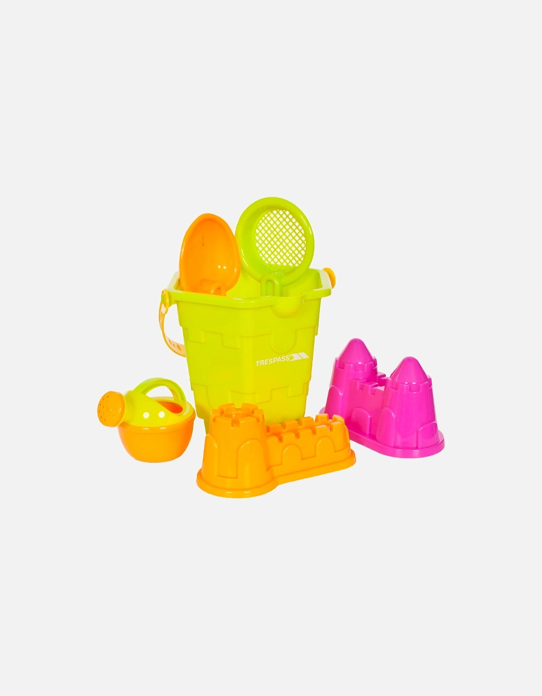 Digga Childrens/Kids Plastic Beach Bucket & Spade Set