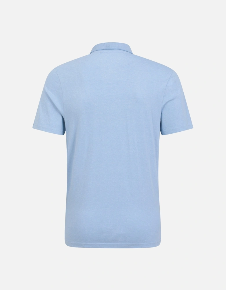 Mens Cordyline Textured Polo Shirt