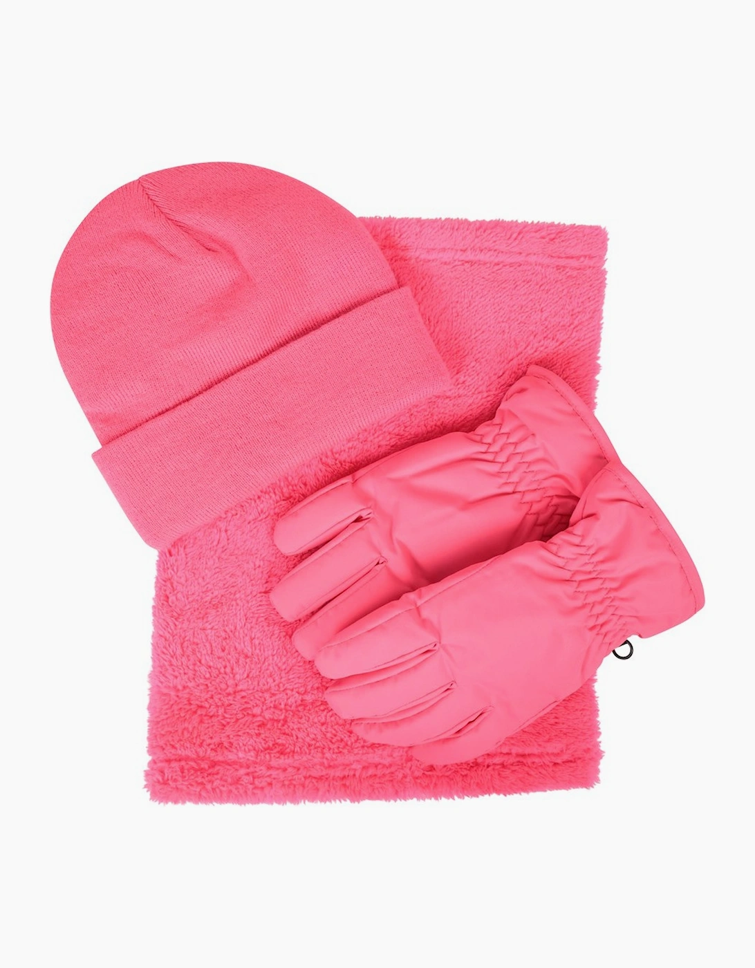 Mountain Warehouse Childrens/Kids Accessories Set (Pack of 3) - Pink - Size: 13 years/12 years