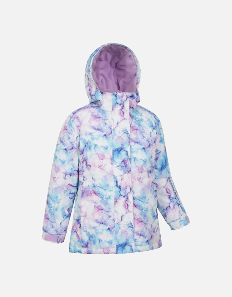 Childrens/Kids Snowdrop Watercolour Ski Jacket