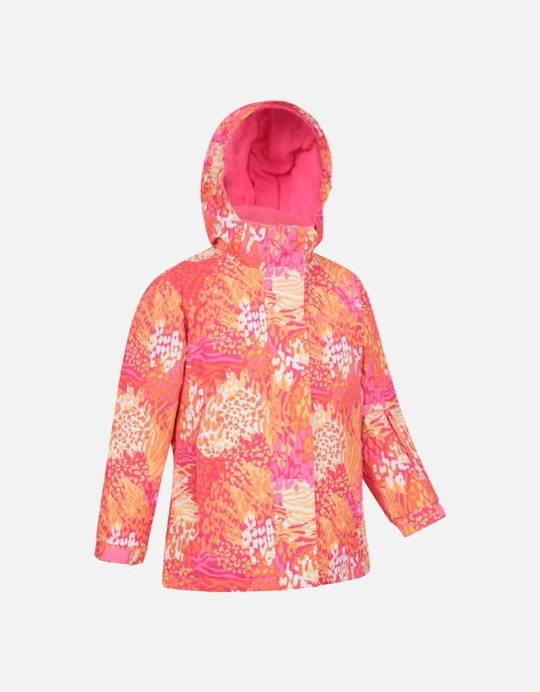 Childrens/Kids Snowdrop Watercolour Ski Jacket