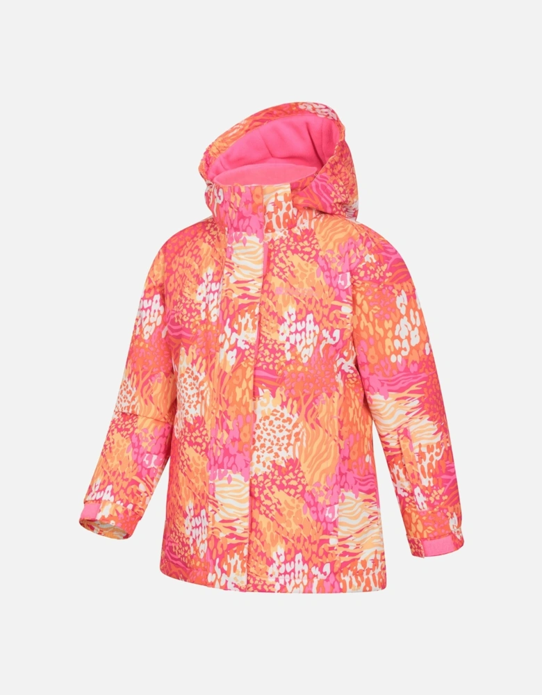 Childrens/Kids Snowdrop Watercolour Ski Jacket